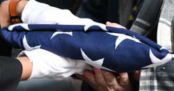 Funeral Service for Bob Toman at Willamette National Cemetery